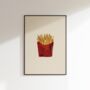 French Fries Print, thumbnail 1 of 5