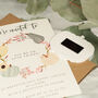 Pumpkin Wedding Invitation Acrylic Magnets And Cards, thumbnail 2 of 8