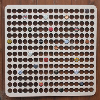 238 Large Bottle Cap Holder Beer Cap Map Collection, 2 of 7