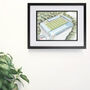 Halifax Town Fc The Shay Stadium Art Print, thumbnail 1 of 3