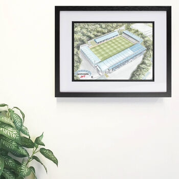 Halifax Town Fc The Shay Stadium Art Print, 2 of 3