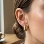 Teardrop Earrings Gold, thumbnail 2 of 10