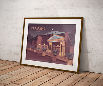 Es Paradis Nightclub Ibiza Travel Poster Art Print, 5 of 8