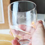 Personalised 18th Birthday Gift Balloon Wine Glass, thumbnail 2 of 6