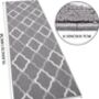 Carpet Runners Rug For Hallways Non Slip Dark Grey, thumbnail 2 of 9