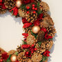 Canterbury Luxury Indoor Wreath With Bow, thumbnail 8 of 9