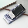 Personalised Black Leather Money Clip, thumbnail 5 of 6