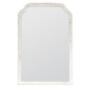 Distressed White Rectangle Wall Mirror, thumbnail 3 of 3