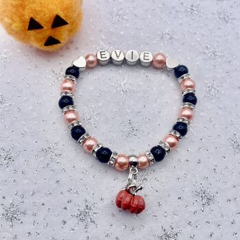 Personalised Halloween Charm Bracelet, 5 of 11