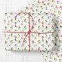 Bird And Flower Wrapping Paper Roll Or Folded, thumbnail 2 of 3