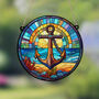Seaside Nature Stained Glass Effect Suncatcher, thumbnail 3 of 12