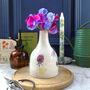 Wild Flowers Ceramic Bud Vase, thumbnail 4 of 12