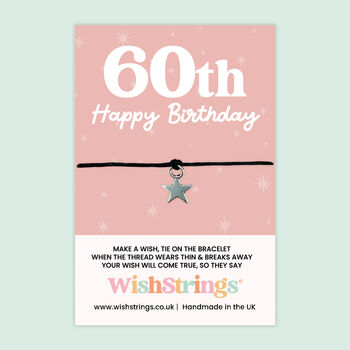 Milestone Birthday Wish Bracelet Gift, 8 of 12