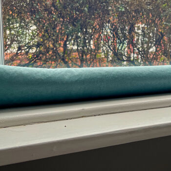 Custom Length Window Door Draught Excluder Soft Velvet, 5 of 12