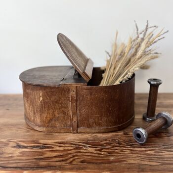 Vintage Wooden Sewing Box, 2 of 7