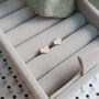 Sterling Silver 925 Pink Love Heart Ear Stud Earrings, thumbnail 6 of 8