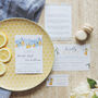 Essence Of Italy Lemons Wedding Invitations, thumbnail 1 of 7