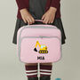 Kids Construction Lunch Bag Personalised Gift, thumbnail 4 of 6