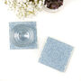 Blue Turkish Flower Worktop Protector Cutting Board, thumbnail 9 of 12