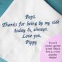 Personalised Hand Writing Cotton Handkerchief Gift, thumbnail 10 of 10