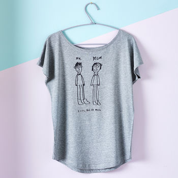 Personalised Mums T Shirt With Child's Drawing, 4 of 5