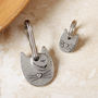 'You're The Cat's Whiskers' Keyring + Collar Charm Set, thumbnail 3 of 8