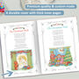 Christmas Nursery Rhymes And Personalised Poems Book, thumbnail 7 of 9