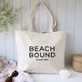 Beach Bound Large Holiday Tote Bag, thumbnail 2 of 4