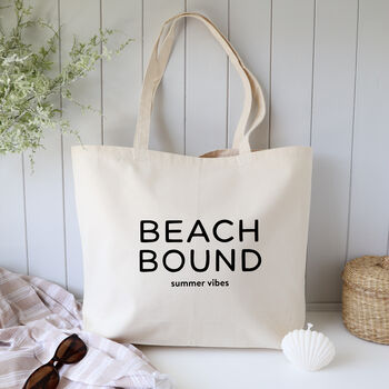 Beach Bound Large Holiday Tote Bag, 2 of 4