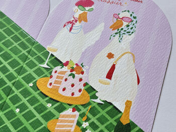 One Year Classier Silly Goose Birthday Card, 3 of 7