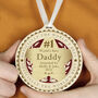 Personalised World's Best Round Wooden Medal, thumbnail 1 of 4