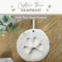 Air Drying Pet Paw Print Impression Moulding Kit, thumbnail 11 of 12