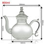 Persian Glass Teapot 800ml, thumbnail 2 of 4