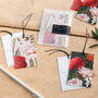 Botanical Christmas Gift Tags Berry Roses Collection, thumbnail 2 of 3