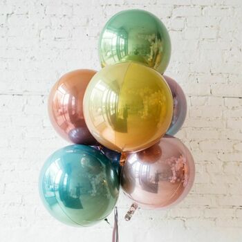 personalised foil orbz balloon balloons notonthehighstreet