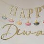 Gold Happy Diwali Bunting, thumbnail 2 of 4