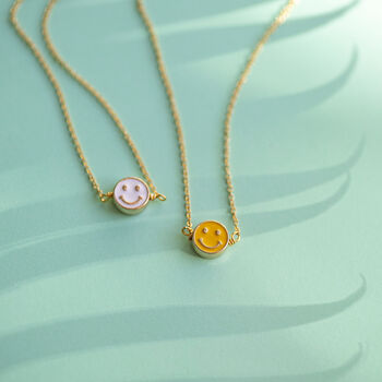 Smiley Face Necklace, 6 of 10