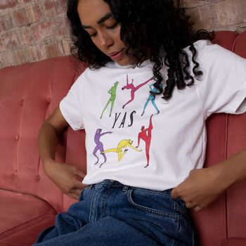 Yas Men Illustrated Pride T Shirt, 2 of 2