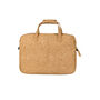 Personalised Cork Leather Compact Laptop Satchel, thumbnail 2 of 9