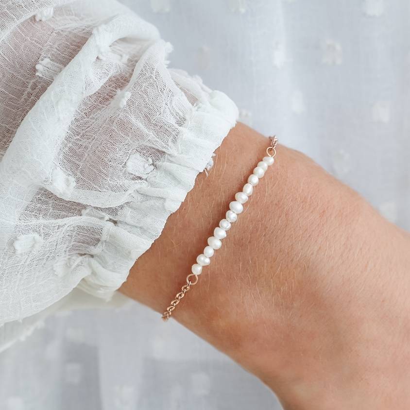 personalised anja freshwater pearl bracelet by bloom boutique ...