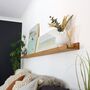 Made To Measure Solid Oak Floating Picture Ledge Shelf, thumbnail 4 of 12