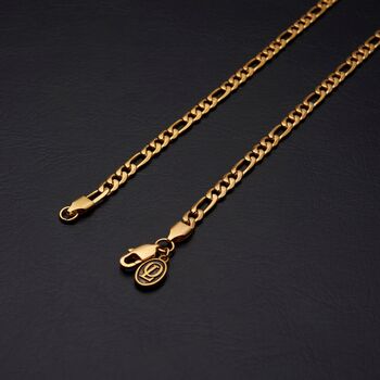 Gold 5mm Figaro Chain, 7 of 11
