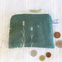 Embroidered Lavender Purse, thumbnail 6 of 6