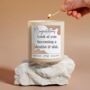 Look At You Becoming A Dentist And Shit Candle Gift For Qualified Dentist, thumbnail 2 of 6