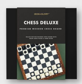 Iron And Glory Deluxe Chess Set, 5 of 5
