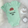 Personalised Armadillo Rock And Roll Babygrow, thumbnail 5 of 8