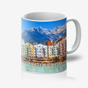 Ceramic Mug With Innsbruck Austria Design, 2 of 2