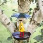 Hanging Bird Feeder Girl With Umbrella Novelty Durable, thumbnail 5 of 9