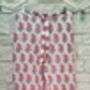 Hand Block Printed Cotton Pyjama Set, thumbnail 5 of 12