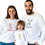 Personalised Reindeer Matching Family Christmas Jumper, thumbnail 10 of 10